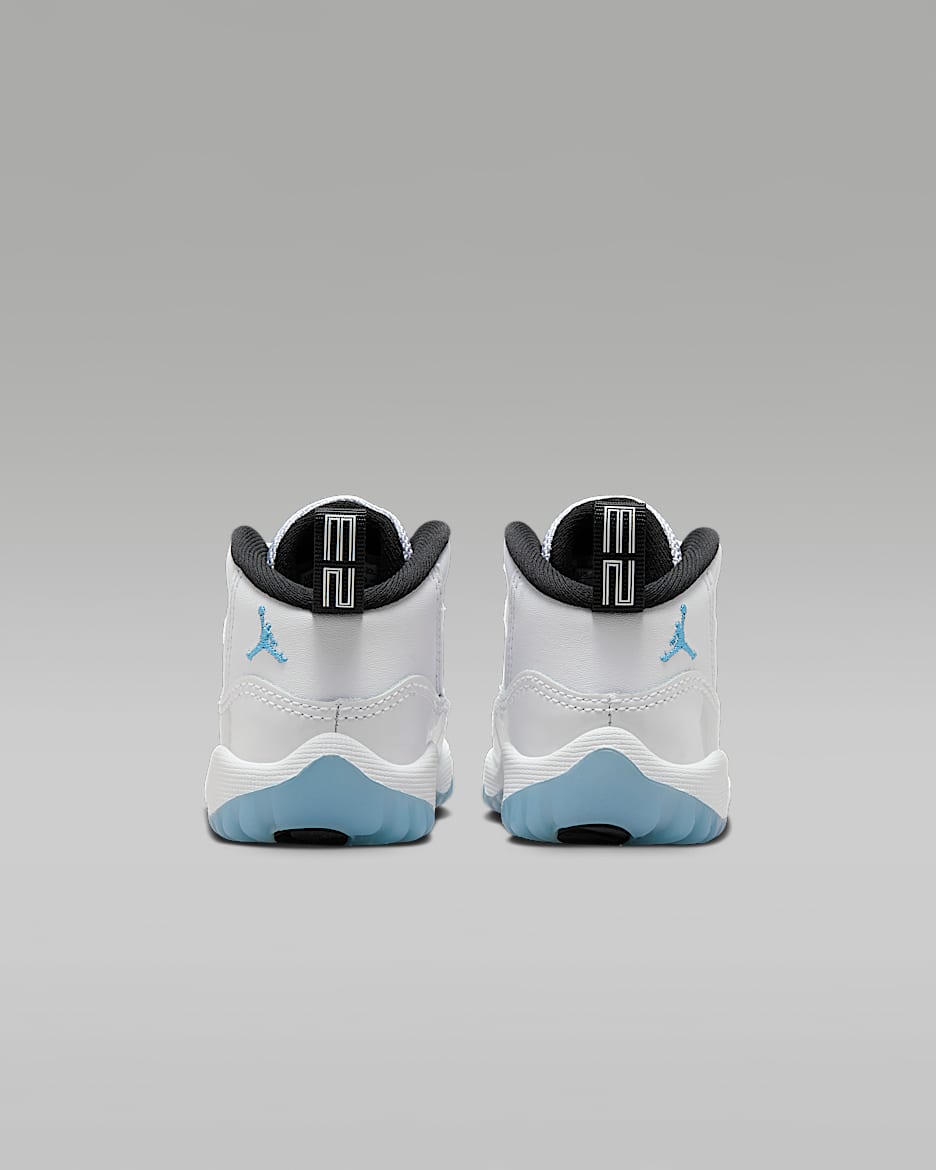 Air Jordan 11 Retro Legend Blue Baby Toddler Shoes. Nike ID